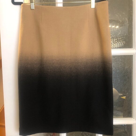 Anne Klein Wool Blend Midi Skirt - Picture 2 of 6